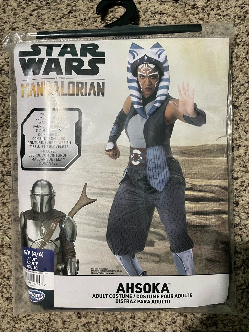 Star Wars The Mandalorian Ahsoka Adult Costume - Blue/White